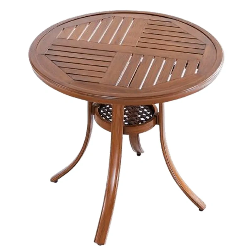 Cheap Price European OEM Customized Foshan Metal Chairs Aluminium Outdoor Dining Set Furniture
