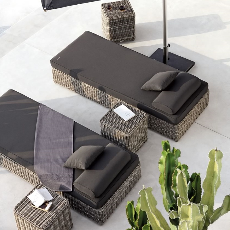 New Customize Darwin Foshan Lounger Beach Beds Sun Bed Outdoor Pool Furniture