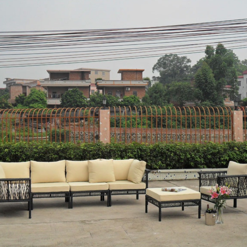Villa Hotel Patio Luxury Garden Resort Furniture Aluminum Outdoor Hotel Sofa Lounge
