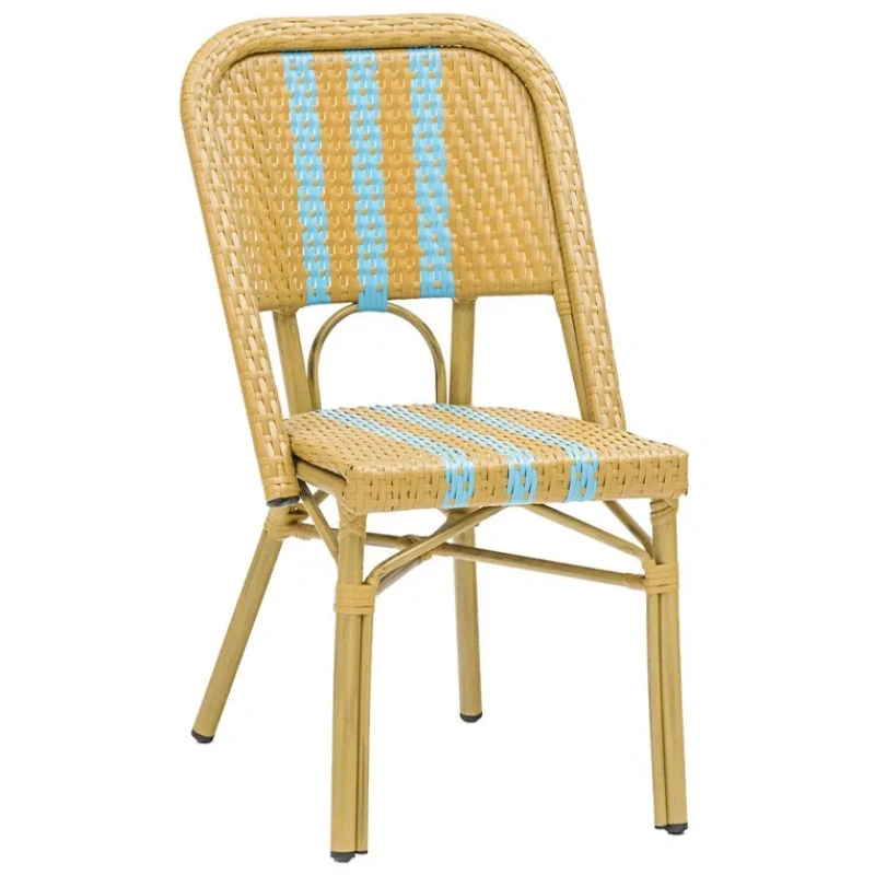 Latest Design Dining Table and Chair Woven Rope Outdoor Garden Furniture