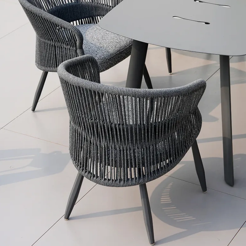 Customized OEM Carton Foshan Dining Furniture Patio Leisure Outdoor Chair Hot Sale