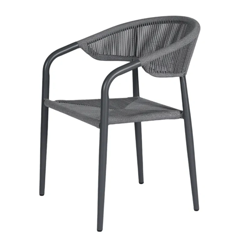 Customized OEM Carton Foshan Dining Furniture Patio Leisure Outdoor Chair Hot Sale