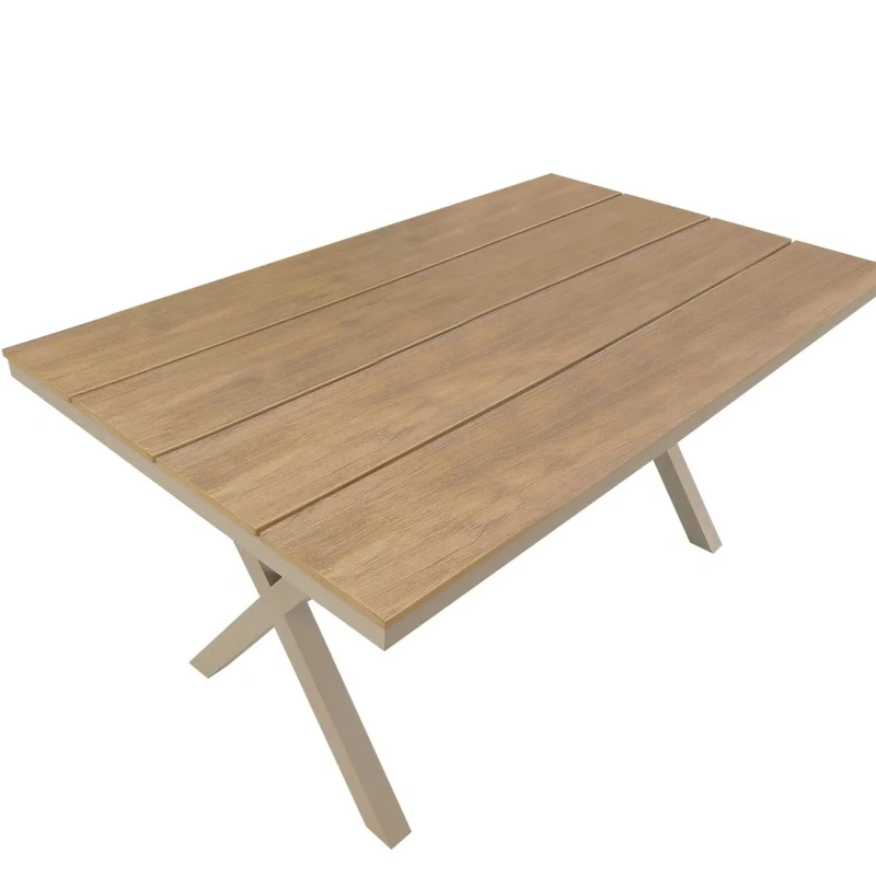 Latest Design Dining Table and Chair Woven Rope Outdoor Garden Furniture