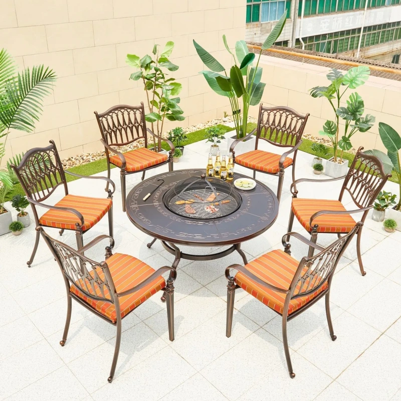 Wholesale Mesh Garden Chair Contemporary Outdoor Furniture Commercial Cafe Chair