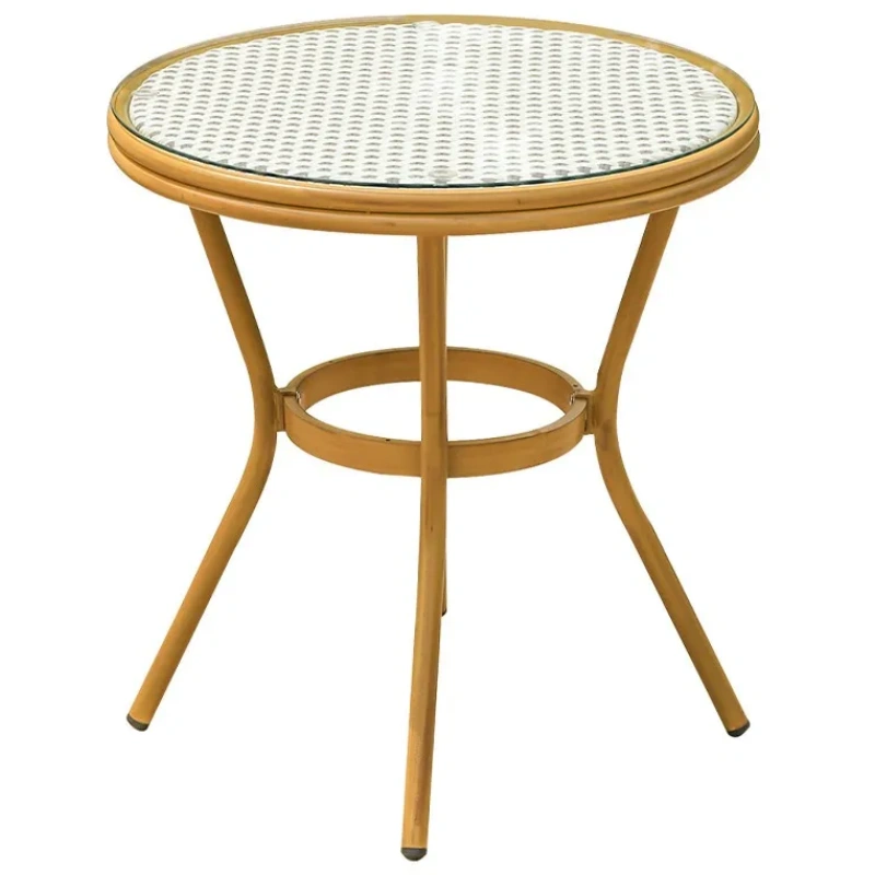 Metal Frame Durable OEM Aluminum Bar Chairs Set Outdoor Furniture
