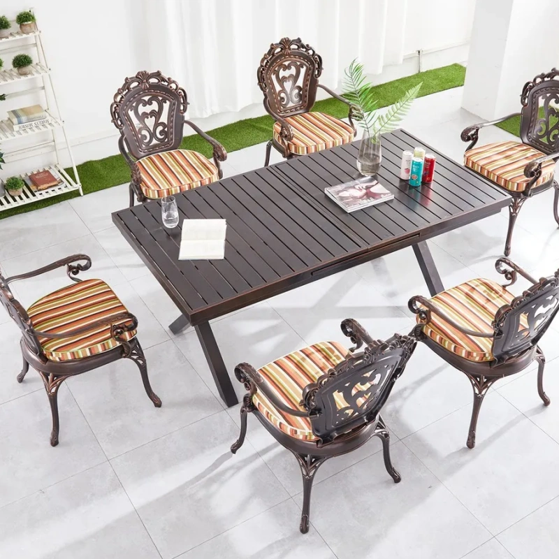 Modern Patio Garden Outdoor Furniture Rope Restaurant Dining Wicker Bar Chair