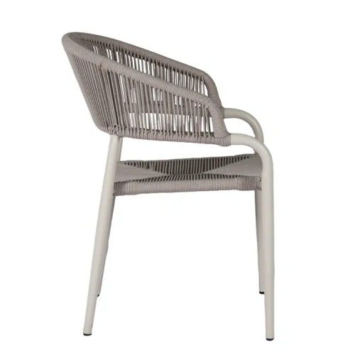 Cheap Price European OEM Customized Foshan Metal Chairs Aluminium Outdoor Dining Set Furniture