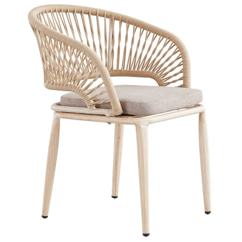 Hotsale Outdoor Furniture PE Rattan Egg Swing Chair with Cushion