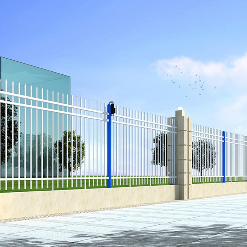 DIY Outdoor Aluminum Railing with Picket for Decking Residential 2 Rails Aluminum Balcony Balustrade Railing