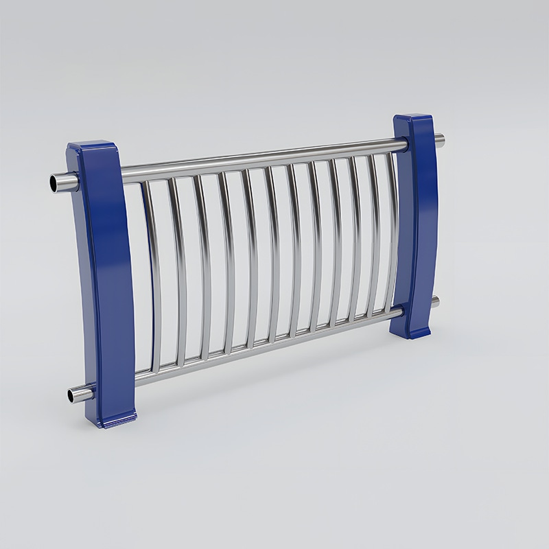 New Design Black Aluminum Railing Square Pipe Railing Design