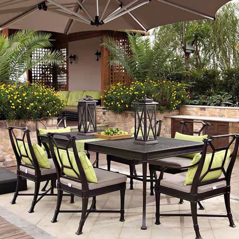 Factory Made Deck Raiing Popular Design Metal Terrace Handrail House Aluminum Railing