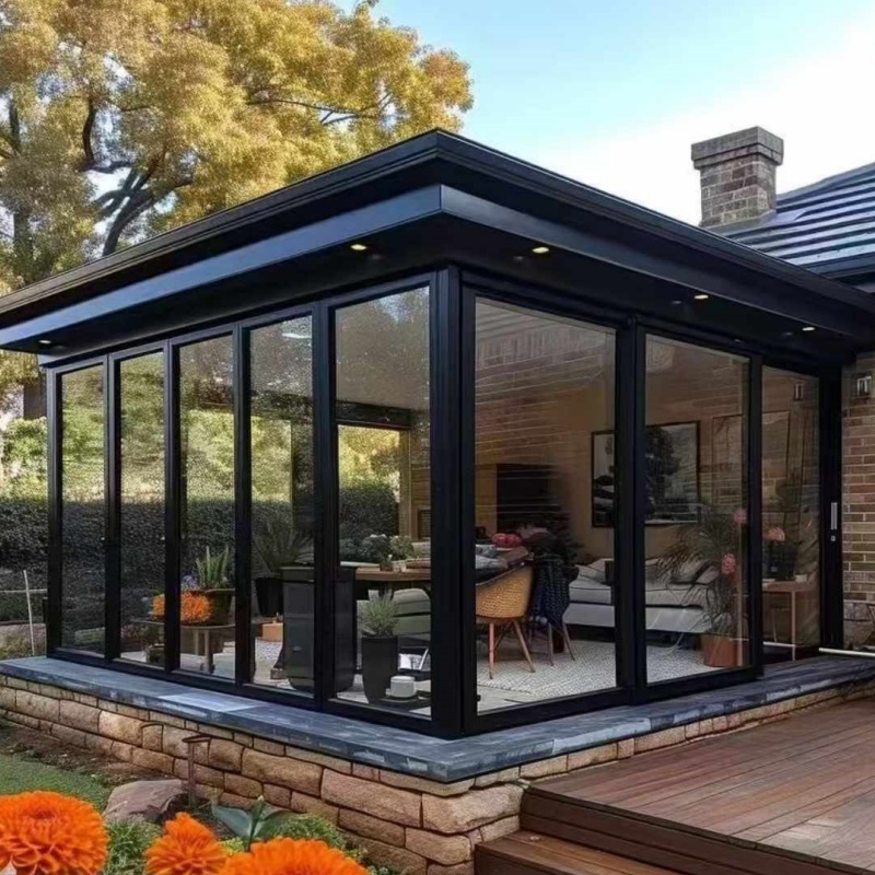 Heavy Duty Retractable Shade Blind Motorized Bioclimatic Aluminium Louvered Roof Pergola for Outdoor Living