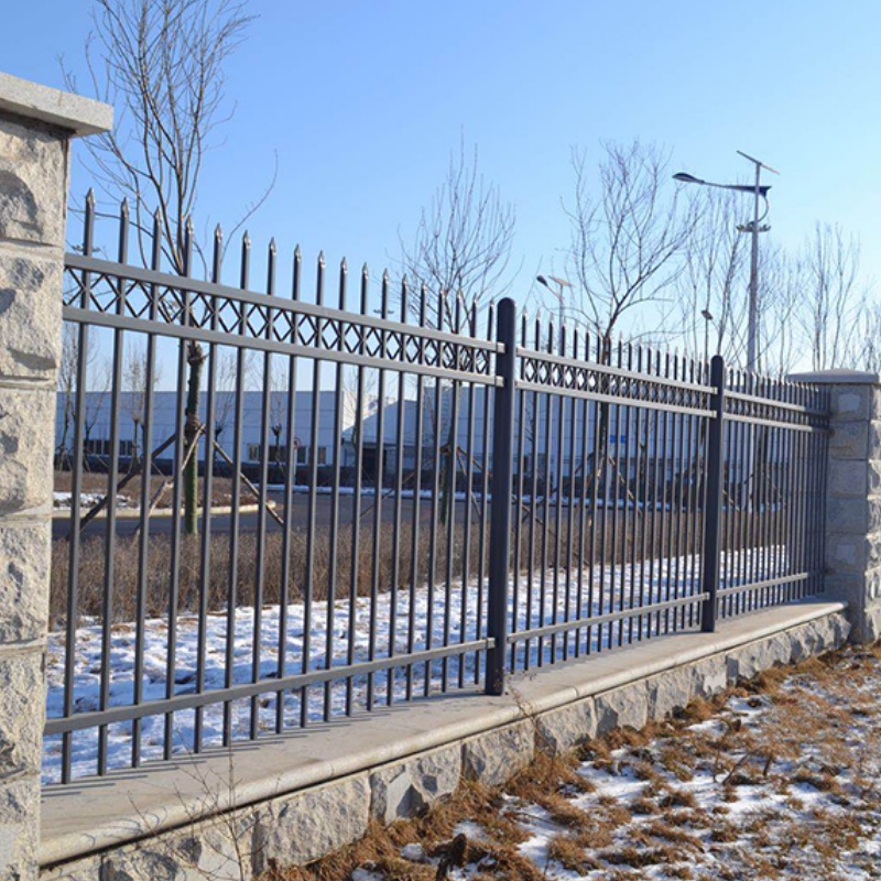 DIY Outdoor Aluminum Railing with Picket for Decking Residential 2 Rails Aluminum Balcony Balustrade Railing