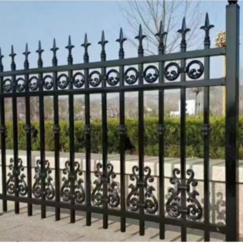 Factory Made Deck Raiing Popular Design Metal Terrace Handrail House Aluminum Railing