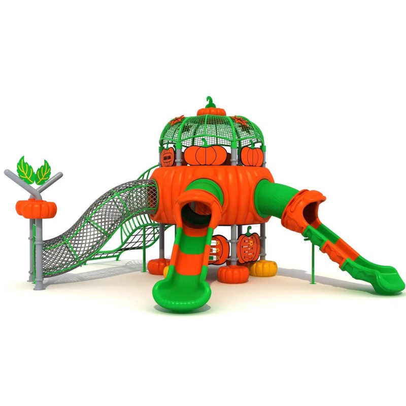 Economically Priced Kids Plastic Tube Slide Outdoor Playground for Non-Profit Organizations and Community Centers