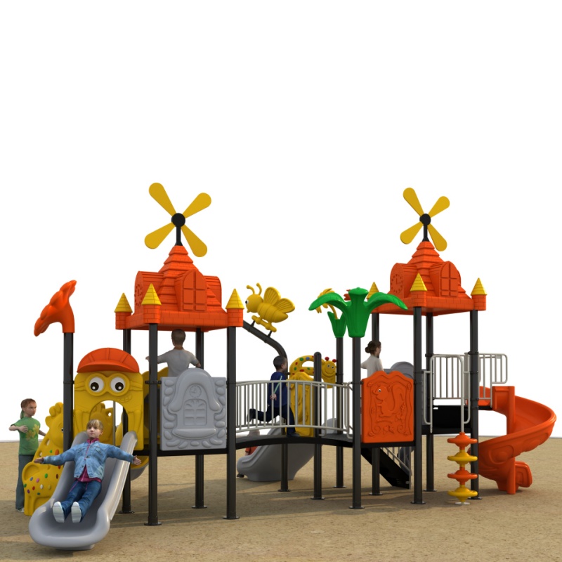 Antiskid Design Child Plastic Slide for Outdoor Playground Activities