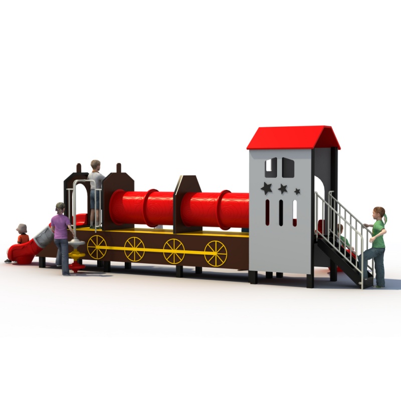 Children Toy Plastic Slide for Safe Outdoor Playground Equipment Use
