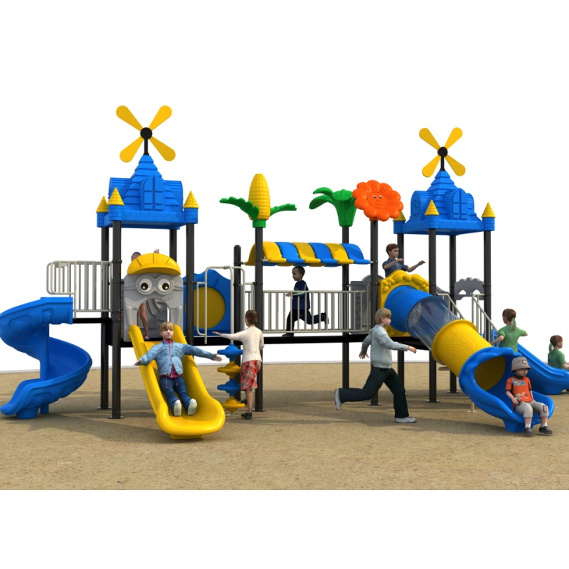 Pirate Ship Series Kids Outdoor Playground Slide (25HD003)