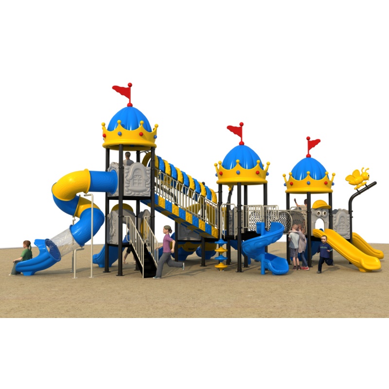 Children Toy Plastic Slide for Safe Outdoor Playground Equipment Use