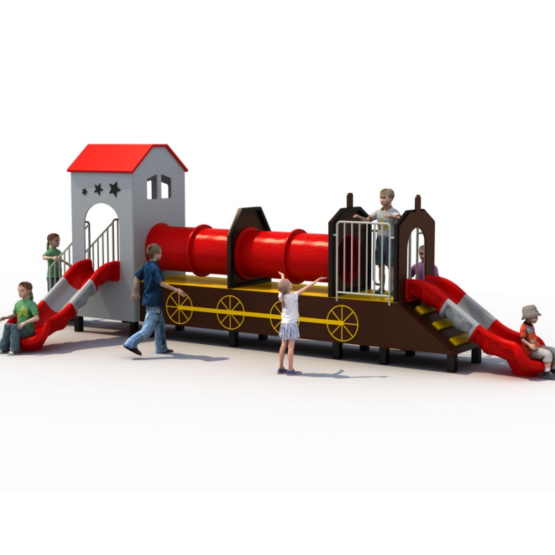 Children Toy Plastic Slide for Safe Outdoor Playground Equipment Use