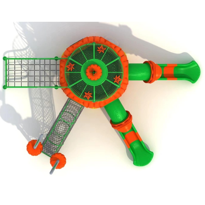 Wholesale Price Large Spiral Tube Outdoor Playground Slides for Amusement Parks