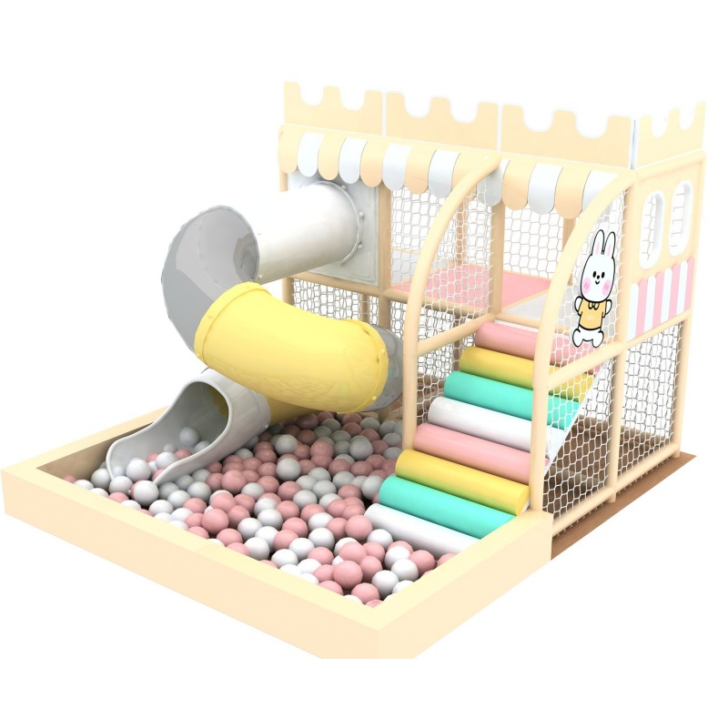 Factory Lowest Price Kids Plastic Tube Slide Outdoor Playground for High Quality and Low Budget Projects_copy